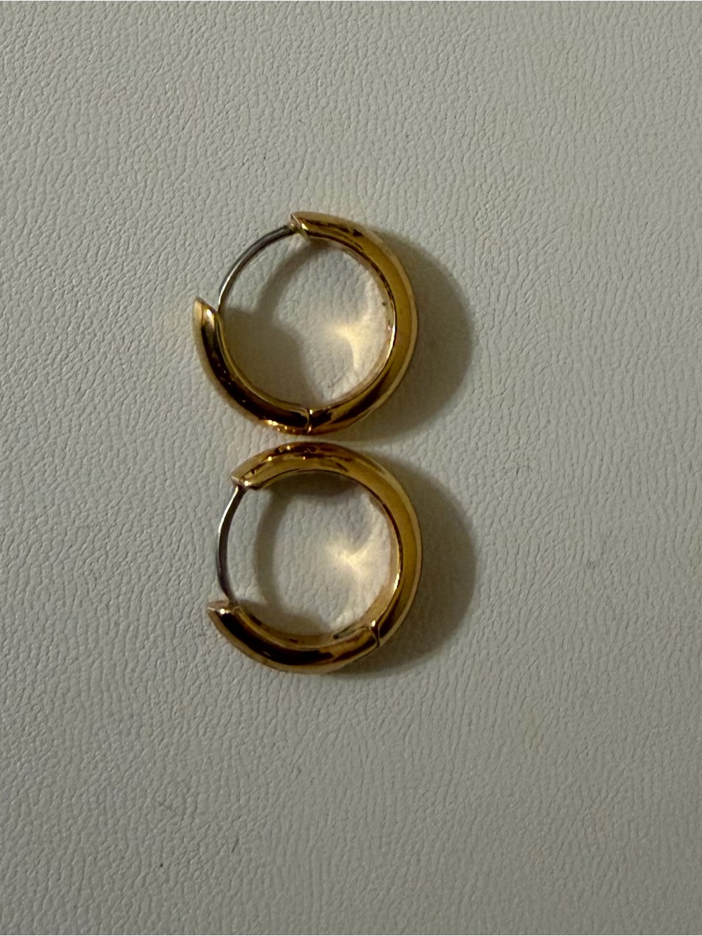 Kate Spade Gold Mini Huggie Hoop Earrings - Picture 2 of 5